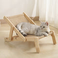 Load image into Gallery viewer, Adjustable Wooden Cat Lounge Chair
